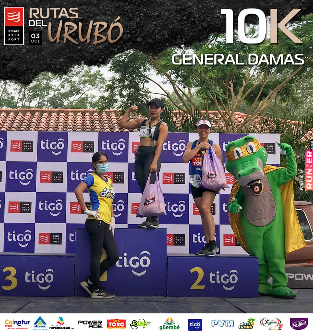 Carrera Rutas del Urubó - 10K / General / Damas