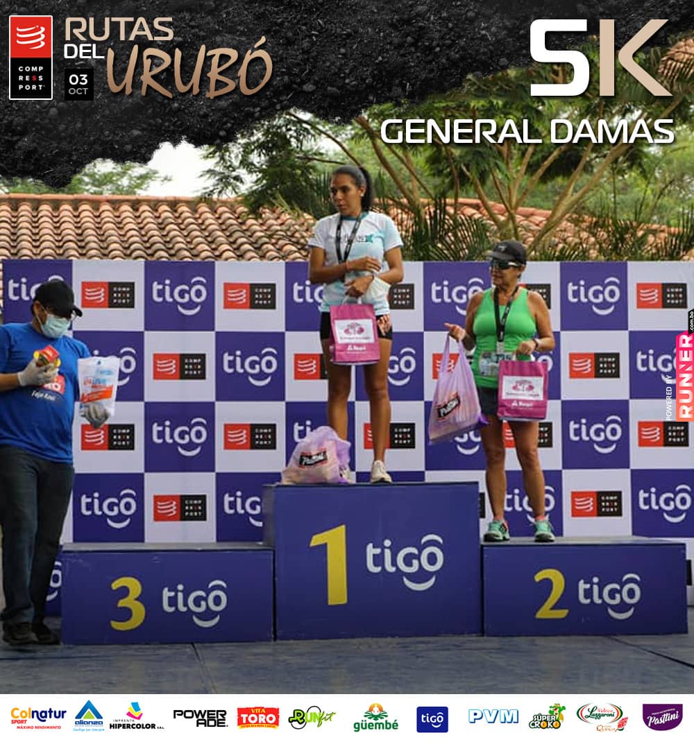 Carrera Rutas del Urubó - 5K / General / Damas