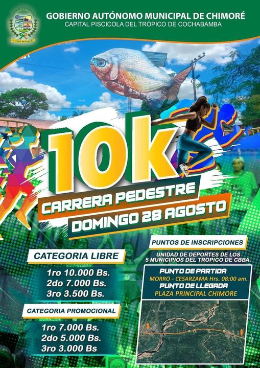 Carrera Pedestre Chimore 10K