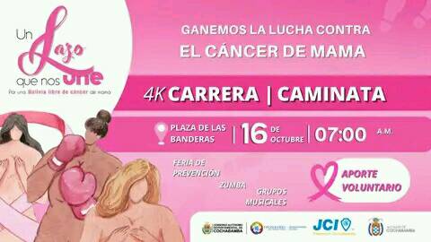Carrera 4K Ganemos la lucha contra el cancer de mama