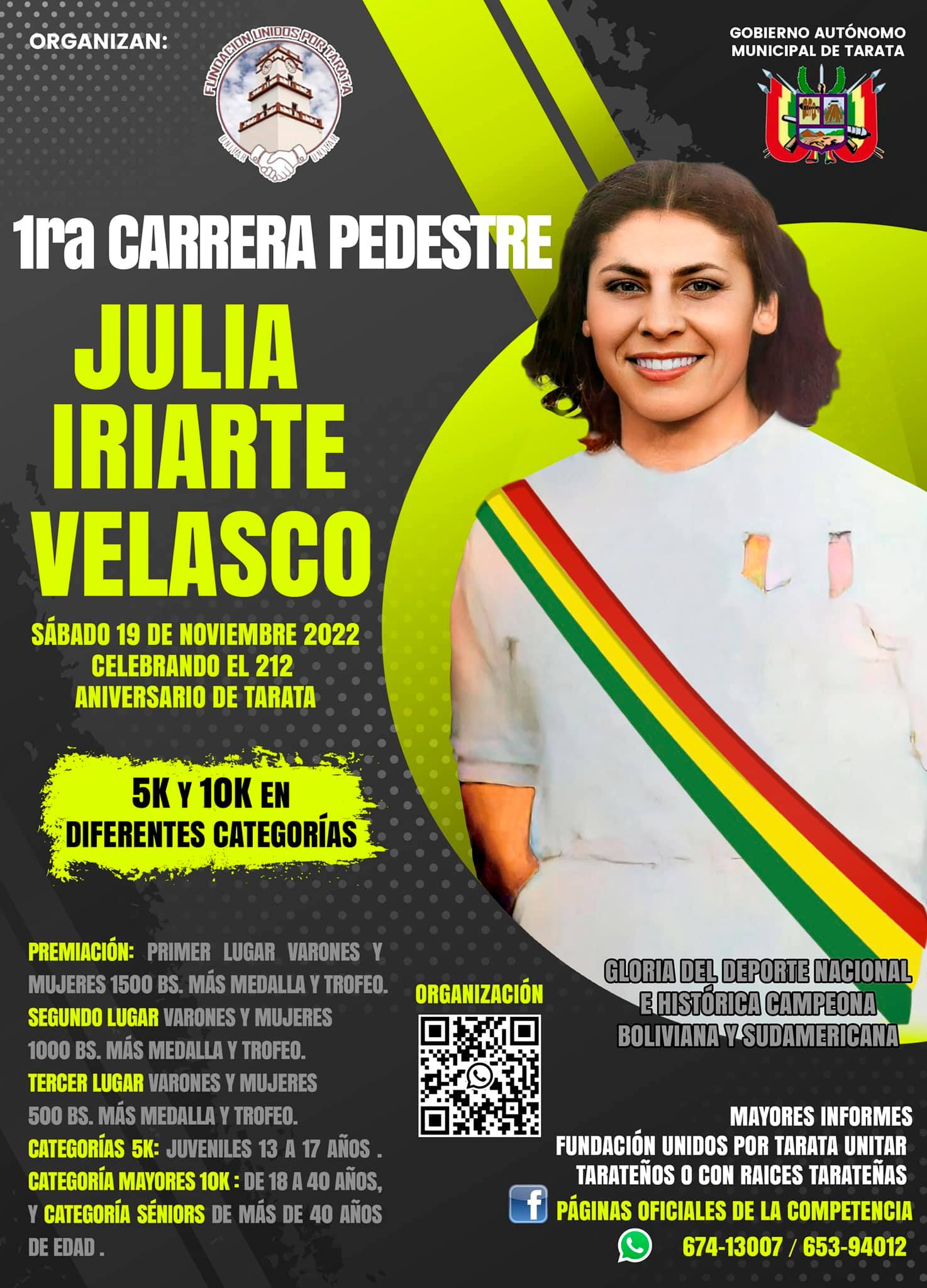Carrera Pedestre Julia Iriarte