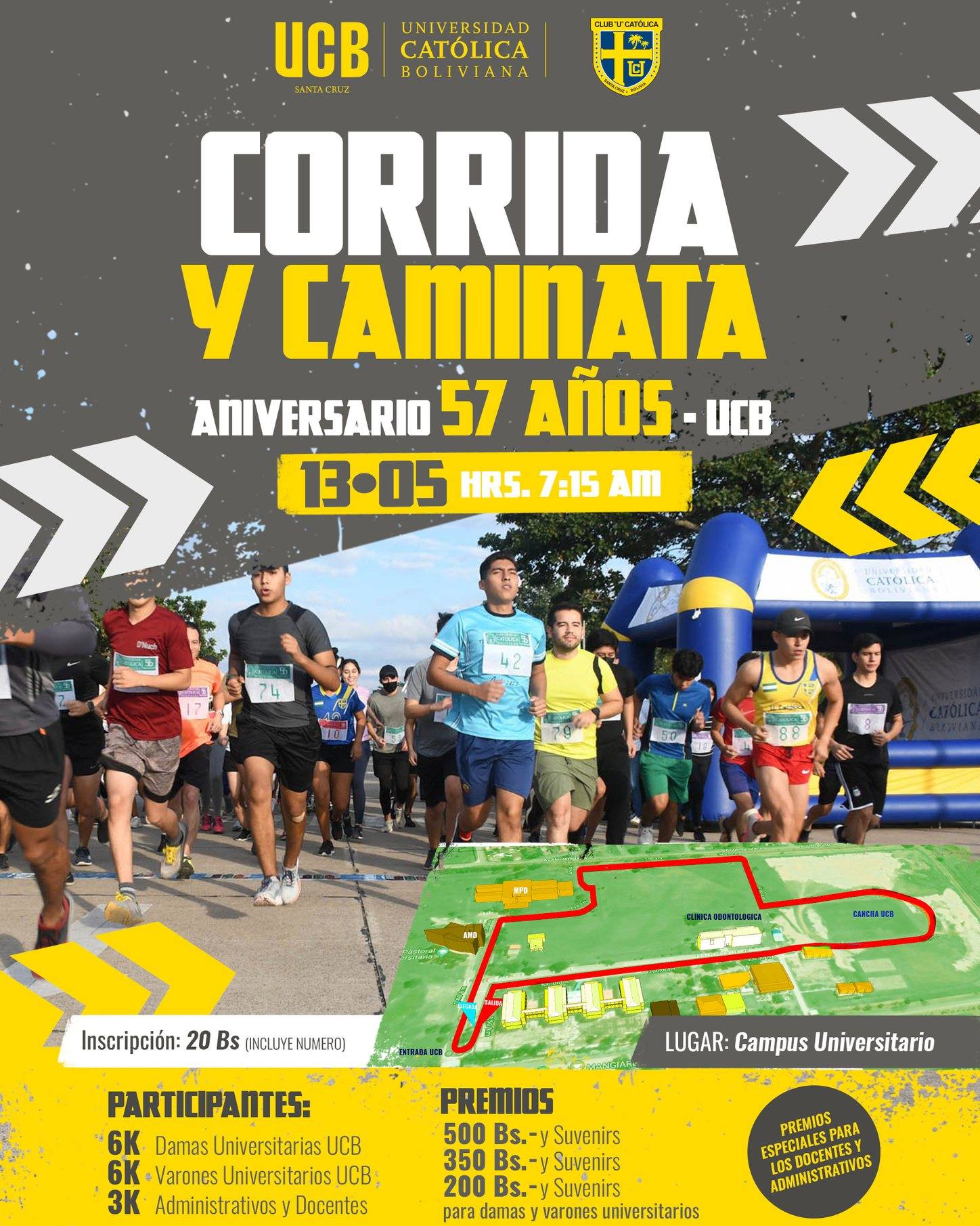 Caminata y Corrida UCB