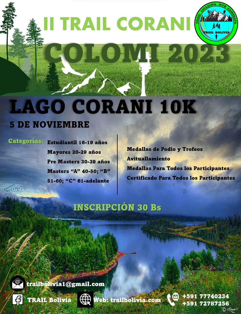 Trail Lago Corani 10K