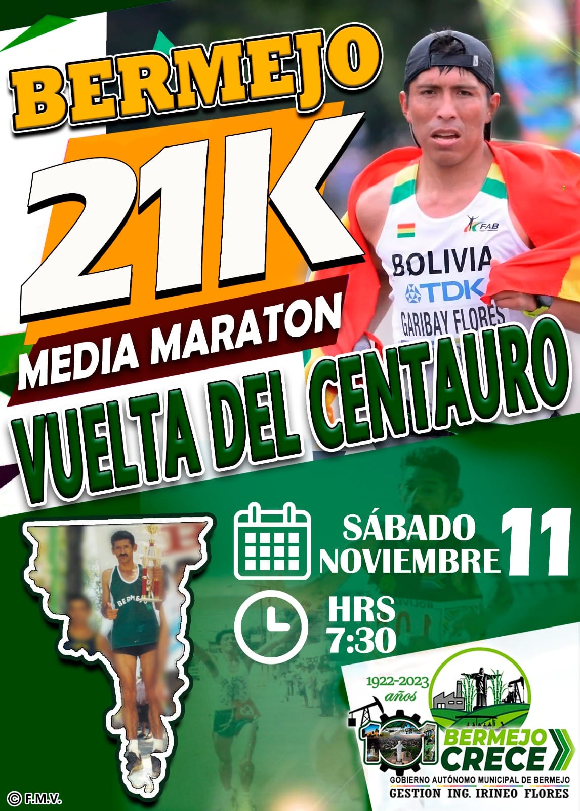 Bermejo 21K Media Maraton Vuelta al Centauro 