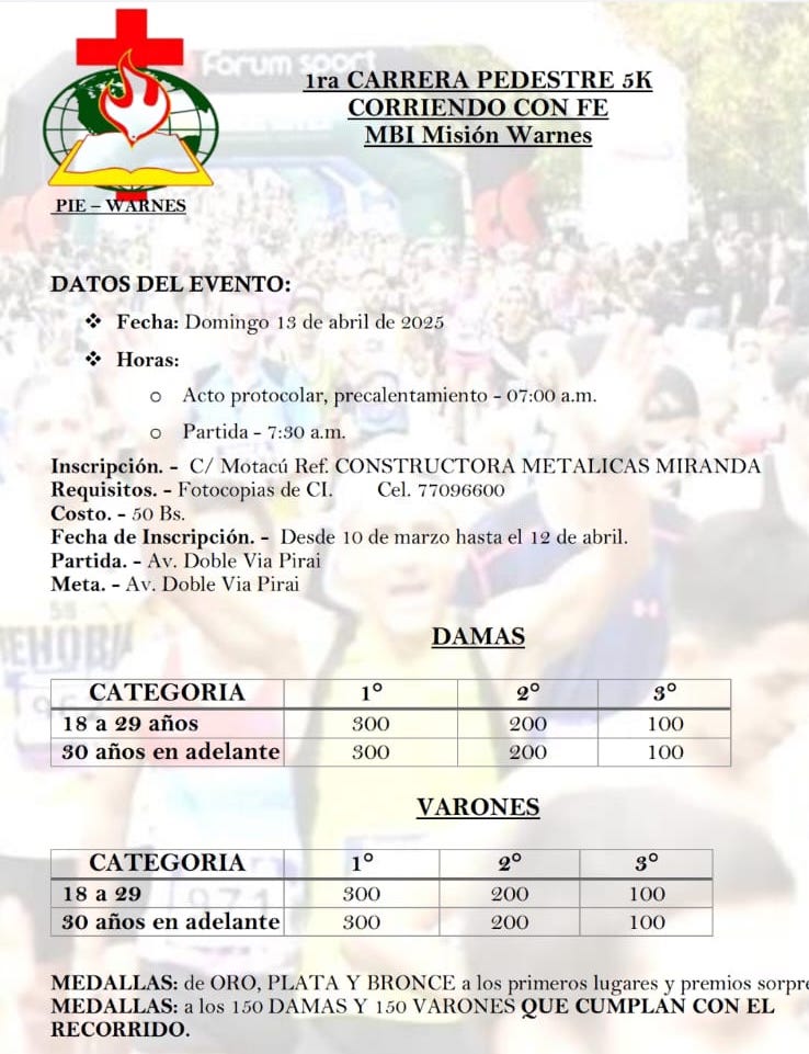 Corriendo con Fe 5K