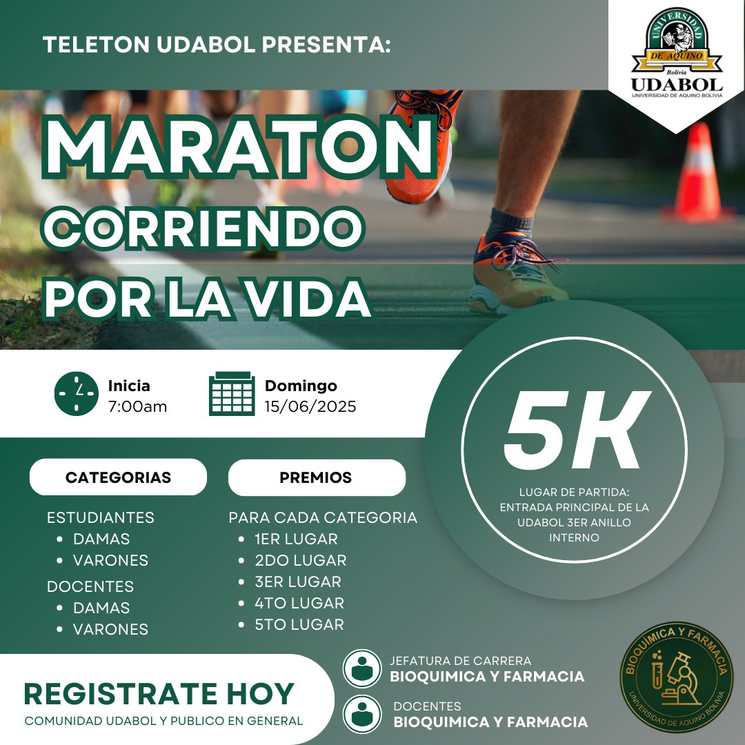 Maraton por la vida