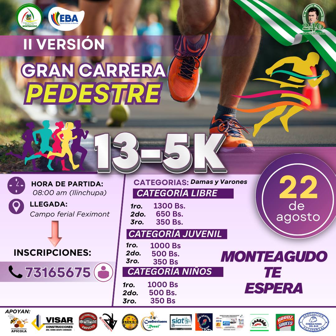 Carrera Pedestre Monteagudo