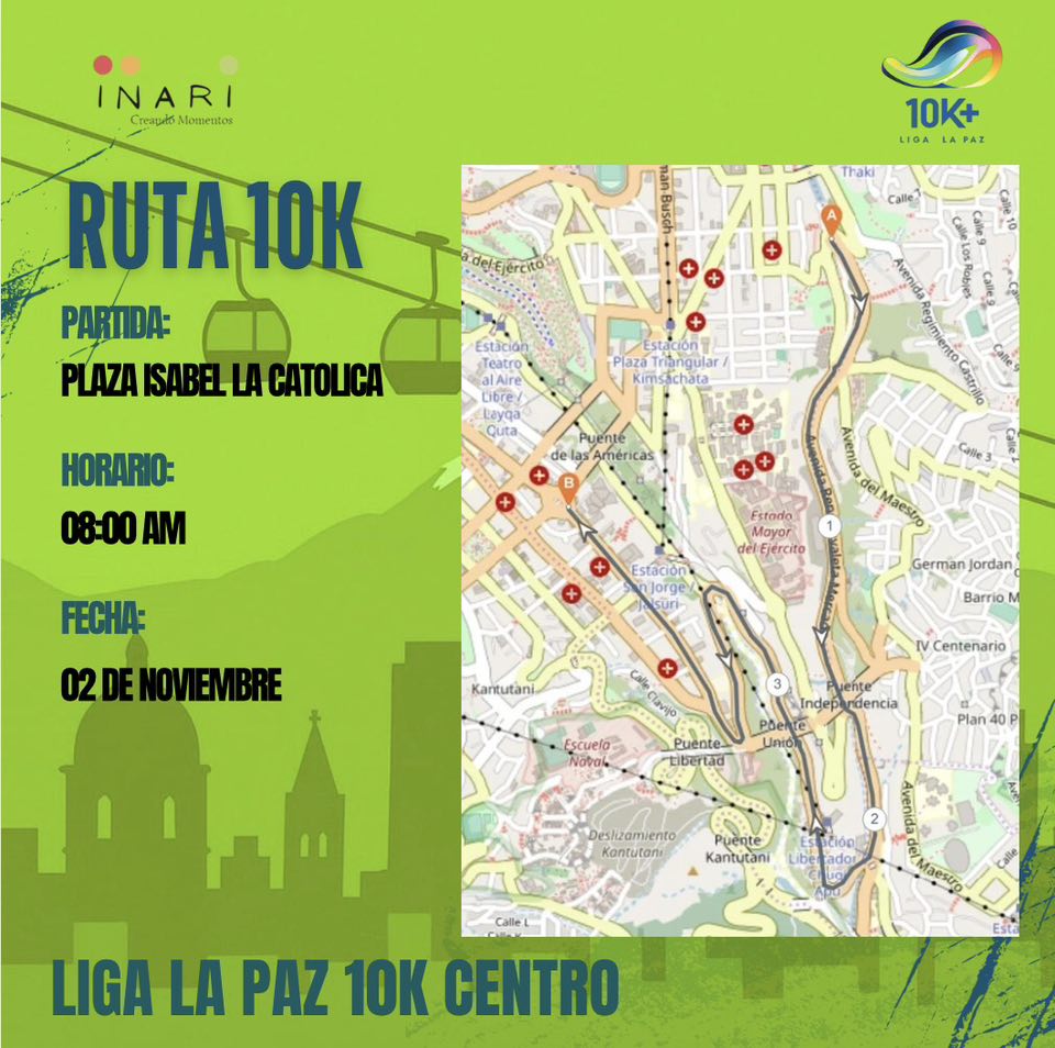 Liga La Paz 10K Centro