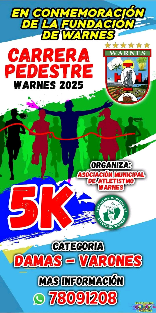 Carrera Pedestre Warnes