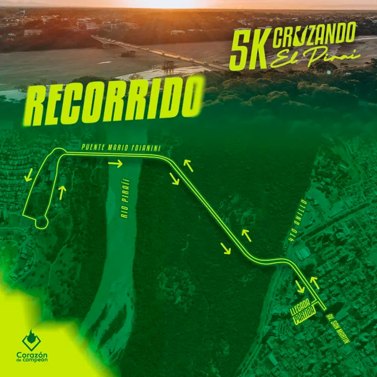 Corazon de Campeon Cruzando el Pirai