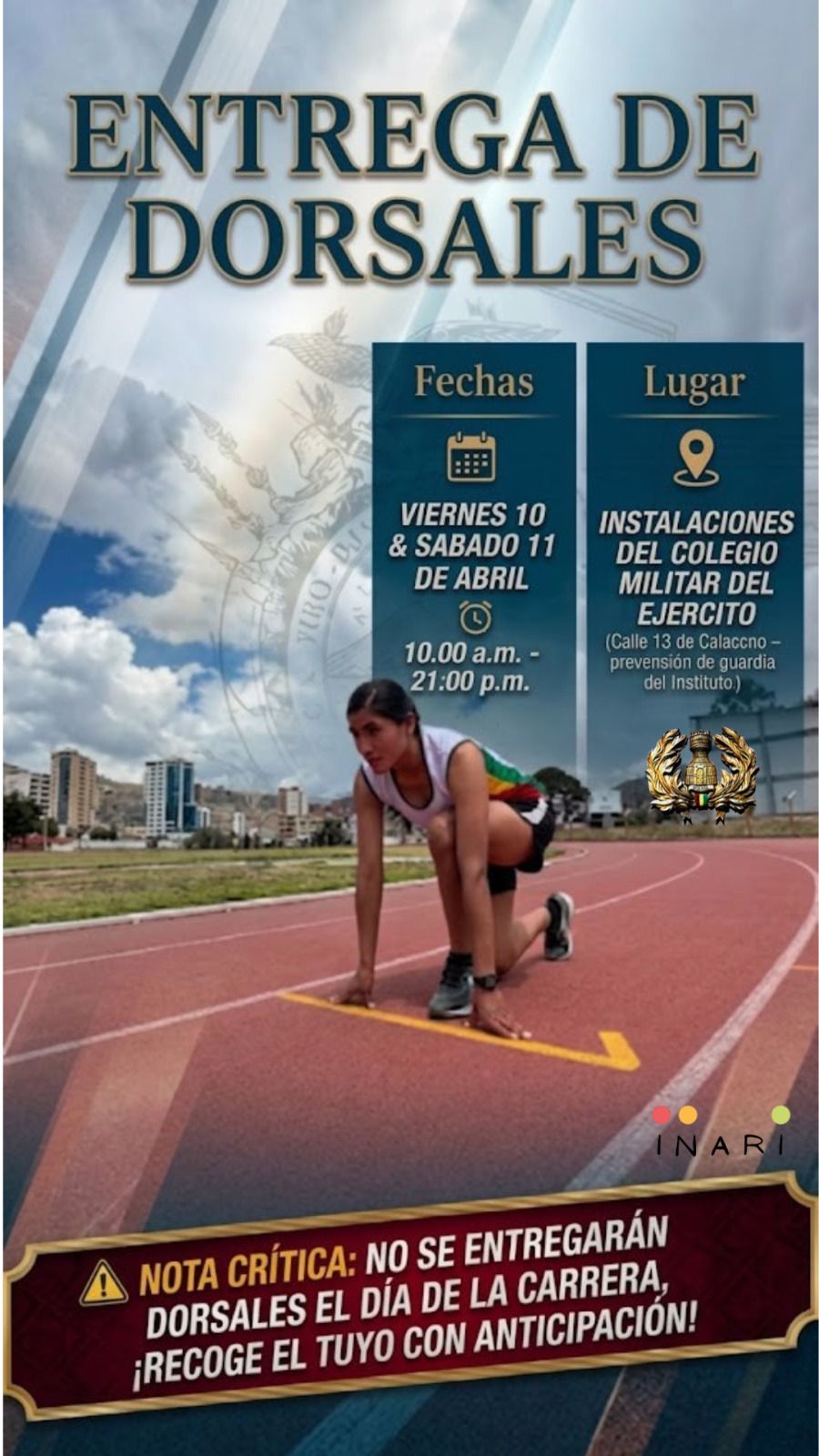 DESAFÍO 10K TRES PASOS AL FRENTE