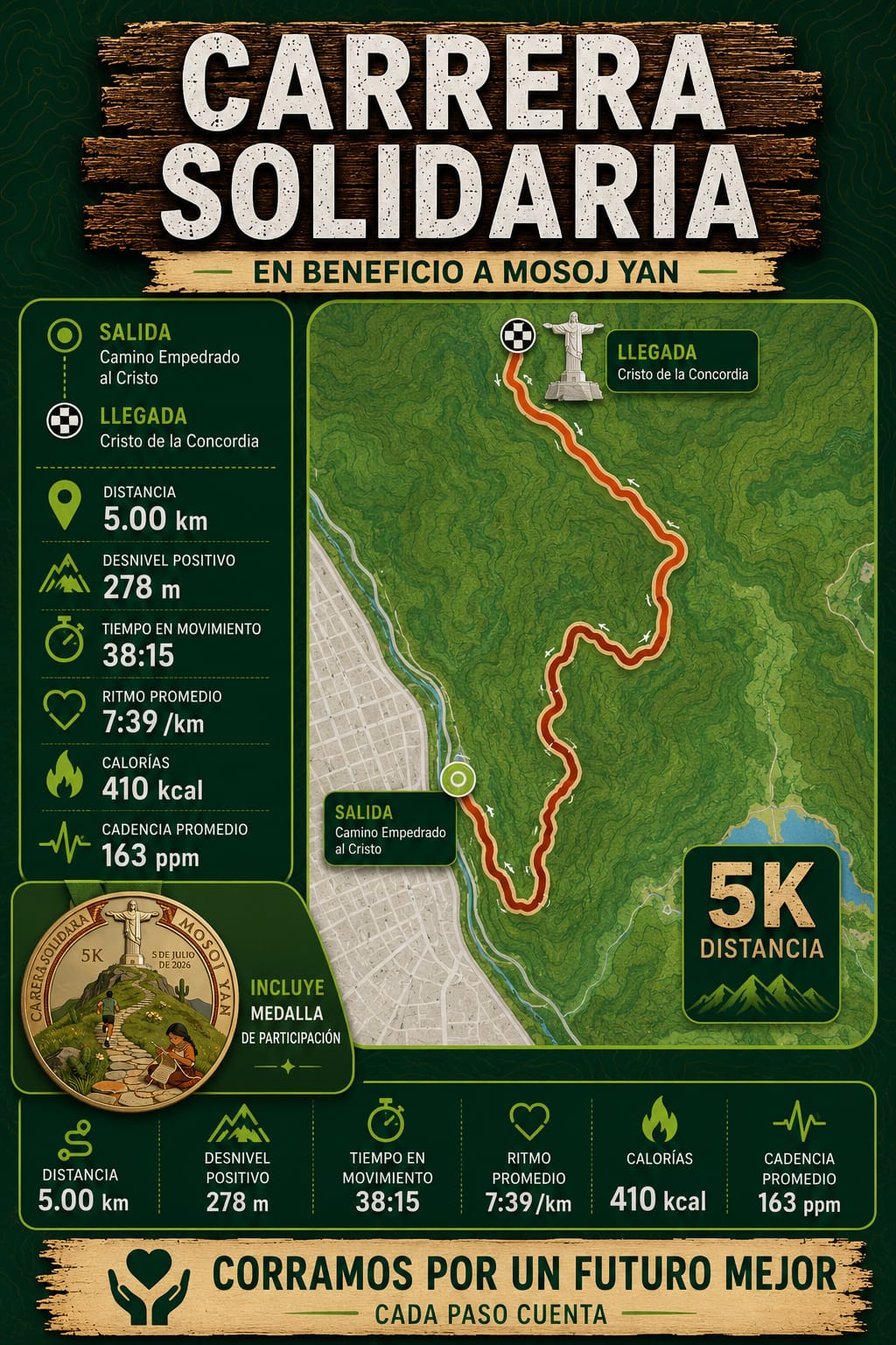 Carrera Solidaria Mosoj Yan