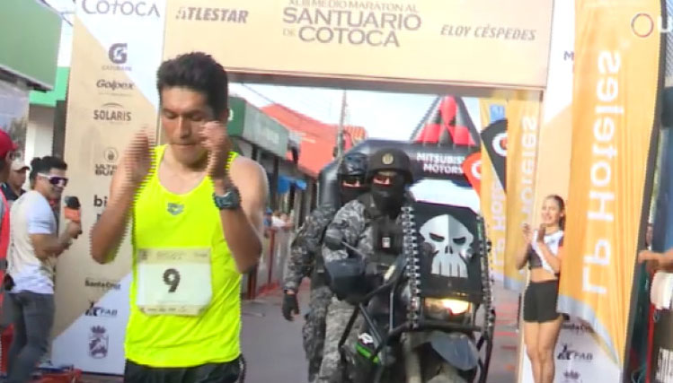 El cochabambino Jorge Gonzáles fue el ganador de la Media Maratón a Cotoca