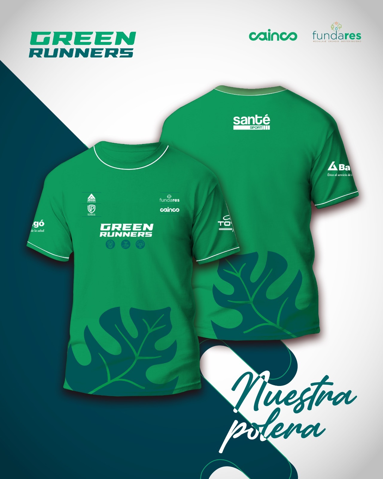 Polera Green Runners 2024