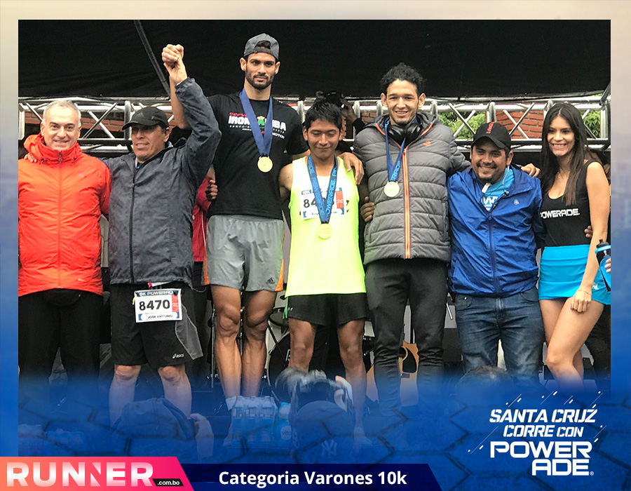 Resultados de la Carrera Santa Cruz corre con Powerade 2019