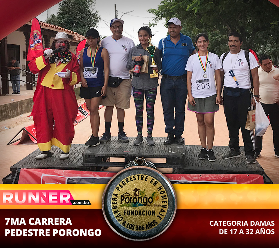 Resultados de 7ma Carrera Pedestre Porongo 14K