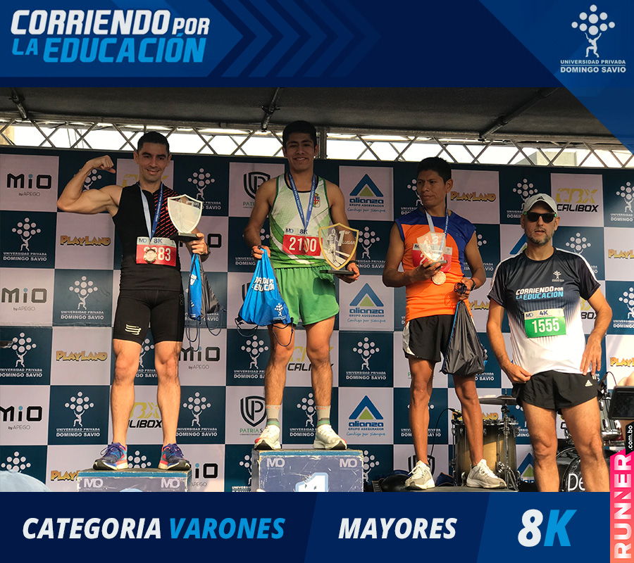 Categoría Varones 8K Mayores